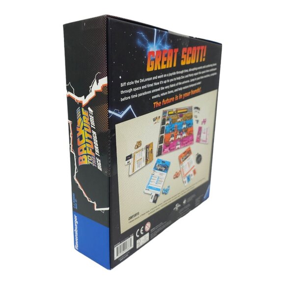 Back To The Future Dice Through Time Board Game Ravensburger 2020 NEW Sealed - Picture 5 of 12